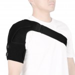 Portable Massaging Heated Shoulder Wrap Brace Heating Infrared Pad Strap Shoulder Sleeve with UK/US/EU Adapter