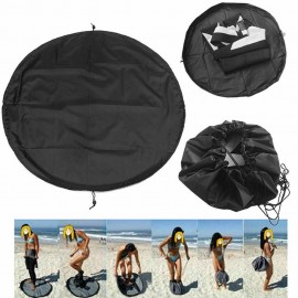 Beach Diving Suit Storage Bag Swimming Clothes Changing Mat Surf Drawstring Mat Waterproof Wetsuit Changing Mat for Surfing Swimming