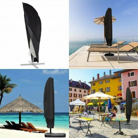 Patio Umbrella Cover Oxford Fabric Outdoor Umbrella Cover UV-protection Cantilever Umbrella Waterproof Parasols Cover