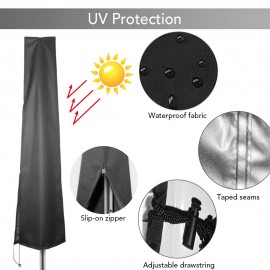 Patio Umbrella Cover Oxford Fabric Outdoor Umbrella Cover UV-protection Cantilever Umbrella Waterproof Parasols Cover