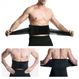 Sports Back Support Brace Breathable Waist Support Belt Adjustable Pain Relief Belt Waist Protective Belt