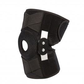 Sport Brace Adjustable Knee Band Knee Protective Bandage with Side Metal Stabilizer