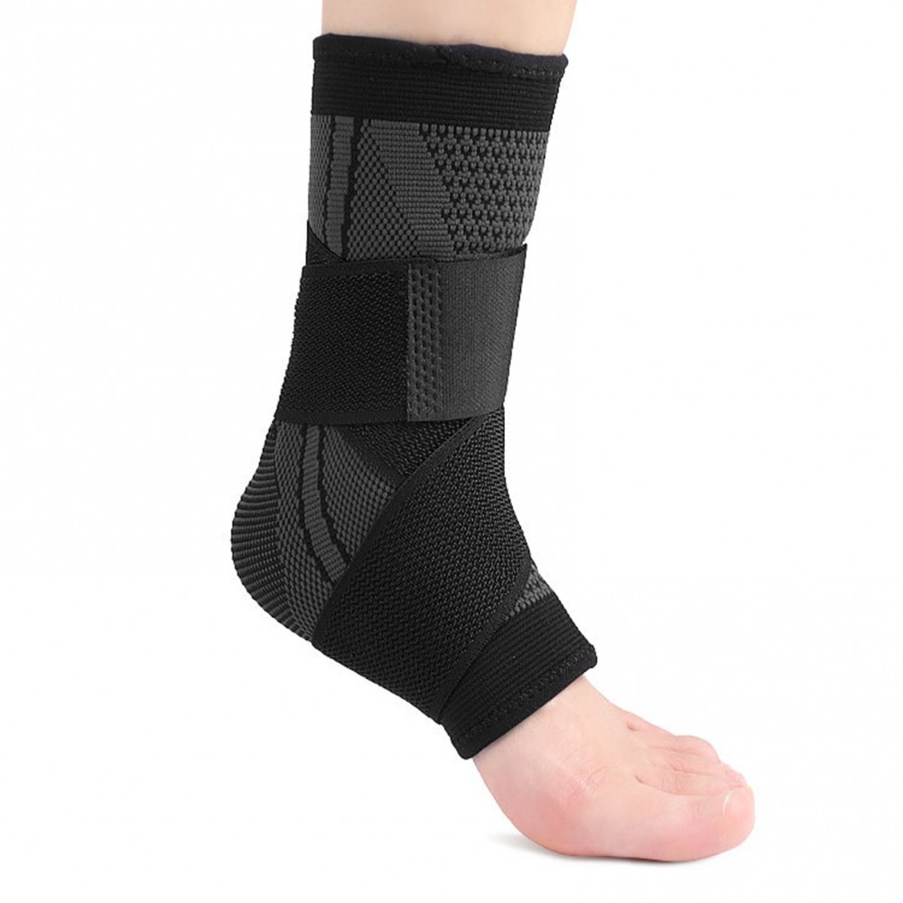 1pc Ankle Support Brace Breathable Adjustable Ankle Sleeve Wrap for Sprains Injury Recovery