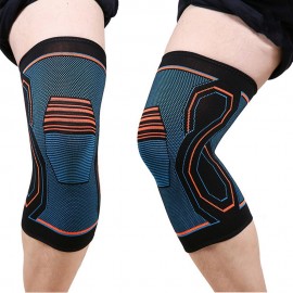 1PC High Elastic Knee Brace Stretchable Knee Protective Sleeve Breathable Leg Joint Protector Exercise Kneepad