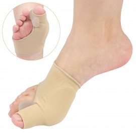 2 Pairs Bunion Corrector Gel Bunion Pads Sleeves Brace Bunion Relief Big Toe Separator for Big Toe Joint Pain Relief