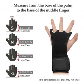 1 Pair Weight Lifting Gloves for Fitness Workout Bodybuilding Gym