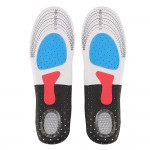 Orthopedic Foot Arch Support Sport Shoe Pad Running Gel Insoles Insert Cushion Insole Sneakers Pad Sweat-absorption and Flash Drying Foot Care Pads Fine Quality Sport Products