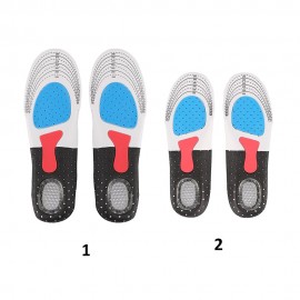 Orthopedic Foot Arch Support Sport Shoe Pad Running Gel Insoles Insert Cushion Insole Sneakers Pad Sweat-absorption and Flash Drying Foot Care Pads Fine Quality Sport Products