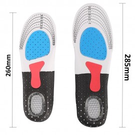 Orthopedic Foot Arch Support Sport Shoe Pad Running Gel Insoles Insert Cushion Insole Sneakers Pad Sweat-absorption and Flash Drying Foot Care Pads Fine Quality Sport Products