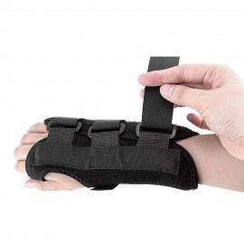 Wrist Support Brace Wrist Stabilizer with Removable Splint Adjustable Wrist Protector for Wrist Sprain Fractures Pain Relief