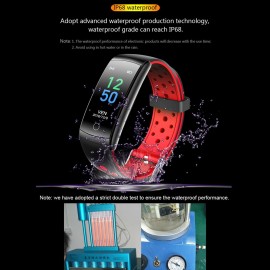 Q8L Fitness Smart Bracelet Color Screen IP68 Waterproof Dynamic Heart Rate Monitoring Smart Watch