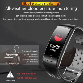 Q8L Fitness Smart Bracelet Color Screen IP68 Waterproof Dynamic Heart Rate Monitoring Smart Watch