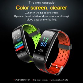 Q8L Fitness Smart Bracelet Color Screen IP68 Waterproof Dynamic Heart Rate Monitoring Smart Watch