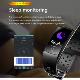 Q8L Fitness Smart Bracelet Color Screen IP68 Waterproof Dynamic Heart Rate Monitoring Smart Watch