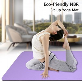 Eco-friendly and Tasteless NBR Yoga Mat Sit-up Yoga Mat