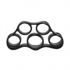 5 Pieces Hand Grip Trainer Set Finger Resistance Band Rubber Ring Grips Fingers Exerciser Ball