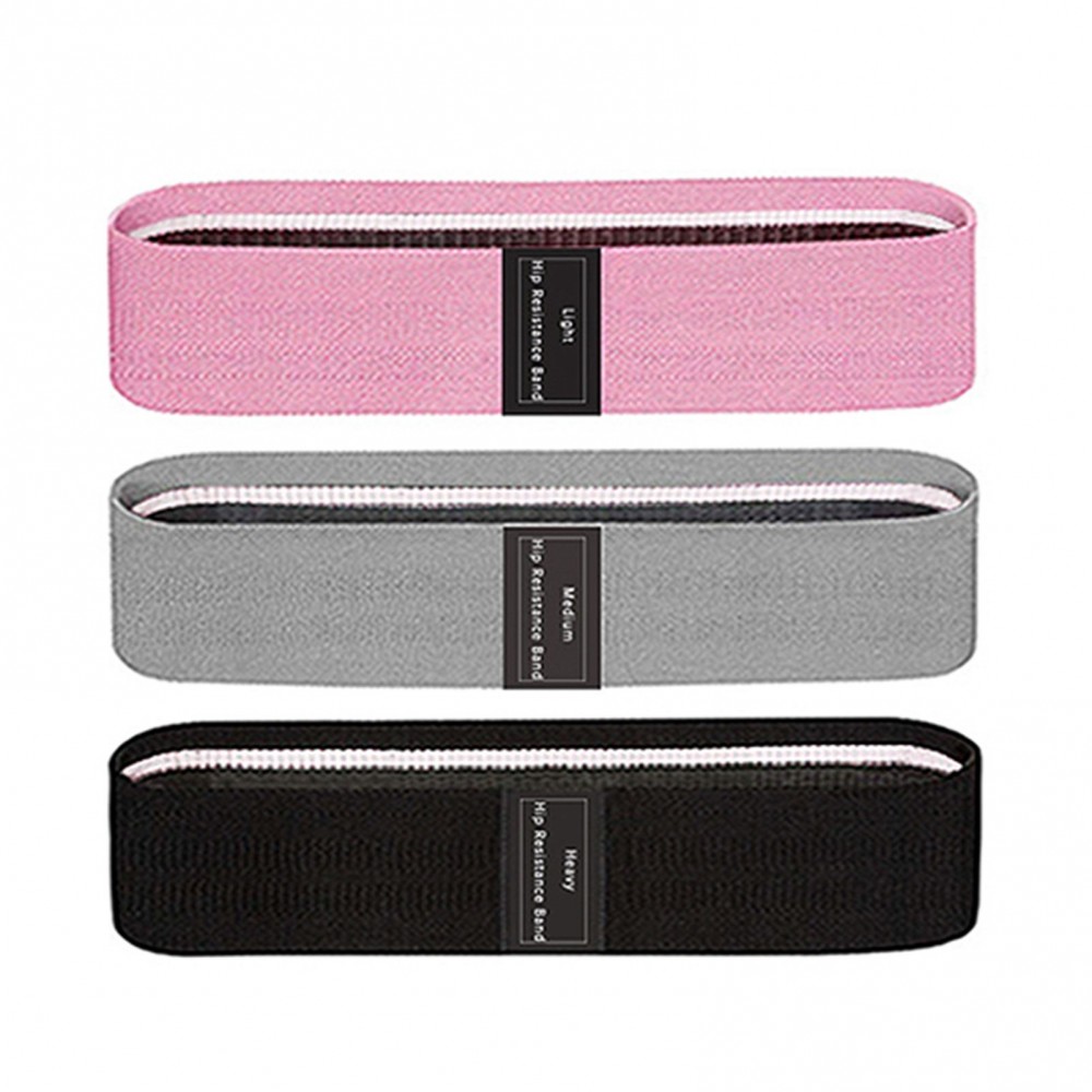 3 PCS Sports Exercise Resistance Loop Bands Set Elastic Band Set for Yoga Home Gym Training