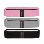 3 PCS Sports Exercise Resistance Loop Bands Set Elastic Band Set for Yoga Home Gym Training