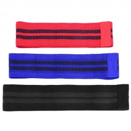 3 PCS Sports Exercise Resistance Loop Bands Set Elastic Band Set for Yoga Home Gym Training