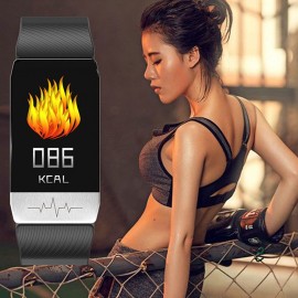 T1S Body Temperature Detection Intelligent Bracelet Multi-Function Body Health Monitor IP67 Waterproof Sport Bracelet