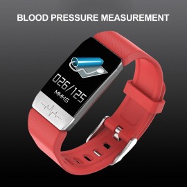 T1S Body Temperature Detection Intelligent Bracelet Multi-Function Body Health Monitor IP67 Waterproof Sport Bracelet