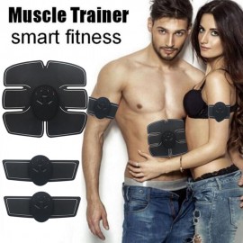 Electric Muscle Trainning Tool Abdominal Stimulation Muscle Exerciser Training Body Slimming Machine Fat Burning Fitness Massage