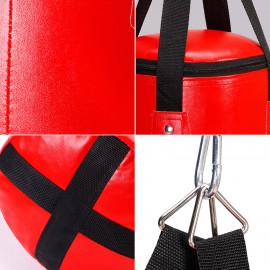 Punching Bag Unfilled Kick Boxing Pouch PU Leather Training Pouching Bag Children Indoor Boxing Exercise Pouch