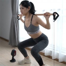 Multifuctional Strength Resistance Bands with Sucker Exercise Bands Chest Expander Muscle Fitness Arm Training Equipment Arm Exerciser Home Fitness Pilates Rope Gym Equipment