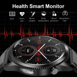 Health & Fitness Smartwatch with Heart Rate Blood Pressure ECG Monitor IP68 Waterproof Watch Fitness Tracker  Smartwatch Sports Tracker Bracelet for Men Women