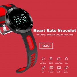 IP67 Heart Rate Smart Watch Wristband Bracelet Fitness Tracker with Sleep Counter Monitor