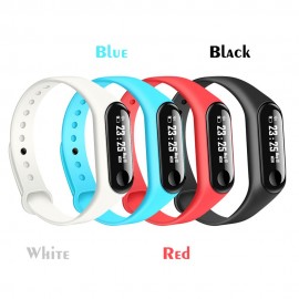 M3 Heart Rate Blood Pressure Monitoring Smart Sports Bracelet BT Touch Screen MultiFunctional Watch