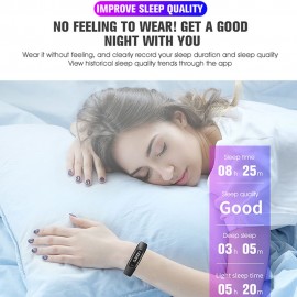 M3 Heart Rate Blood Pressure Monitoring Smart Sports Bracelet BT Touch Screen MultiFunctional Watch