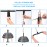 Fitness DIY Pulley Cable Machine Attachment System Lifting Arm Hand Strength Training Leg Tendon Stretching Equipment